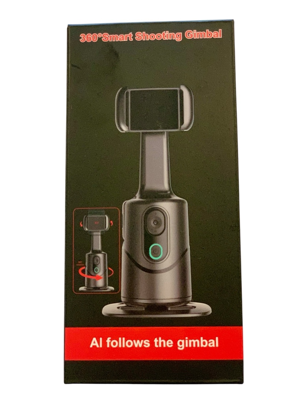 360° Smart Shooting Gimbal - Black